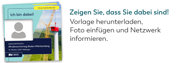 Ich bin dabei Vorlage